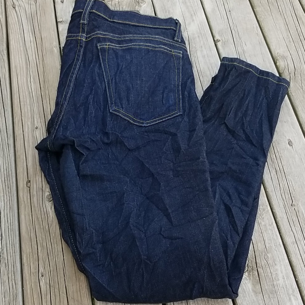 Imogene + Willie Lucy  Low Rise Skinny Jeans Size 25R Dark Blue - Picture 9 of 15